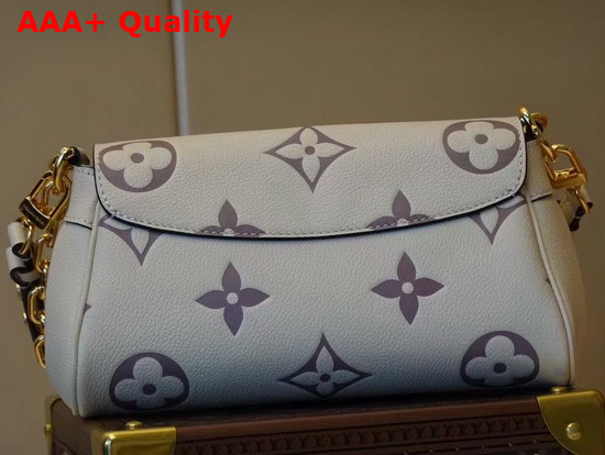 Louis Vuitton Favorite Bicolor Monogram Empreinte Leather Cream Bois de Rose Pink Replica