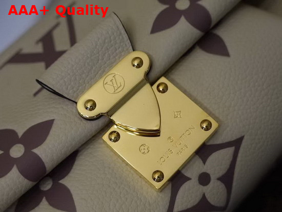 Louis Vuitton Favorite Bicolor Monogram Empreinte Leather Cream Bois de Rose Pink Replica