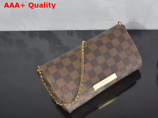 Louis Vuitton Favorite PM Damier Ebene Canvas Replica