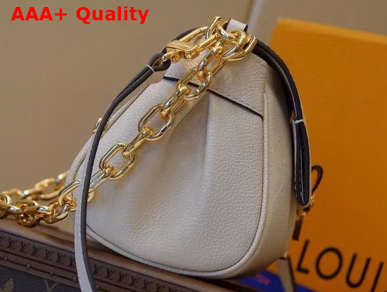 Louis Vuitton Favorite White Monogram Empreinte Leather Replica