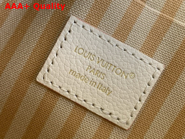 Louis Vuitton Felicie Pochette Bicolor Eden Embossed Grained Cowhide Leather M14968 Replica