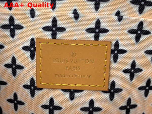 Louis Vuitton Felicie Pochette in Beige Monogram Coated Canvas M82520 Replica