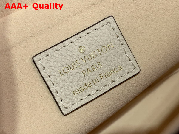 Louis Vuitton Felicie Pochette in Cream Monogram Empreinte Leather M82363 Replica