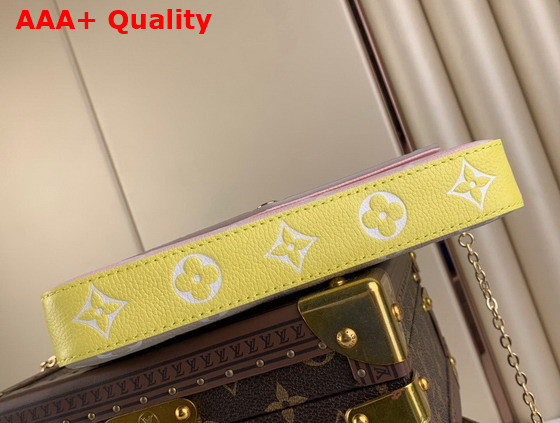 Louis Vuitton Felicie Pochette is Interpreted in Three Different Shades of Monogram Empreinte Leather M81359 Replica