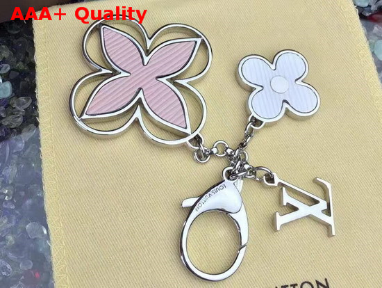 Louis Vuitton Fleur Depi Bag Charm Epi Pink Replica