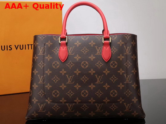 Louis Vuitton Flower Tote Monogram Coated Canvas Coquelicot M43553 Replica