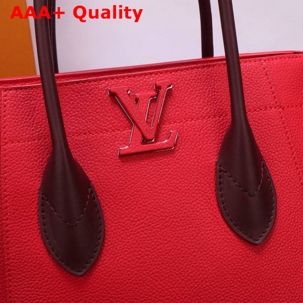 Louis Vuitton Freedom Red Calfskin Leather Replica