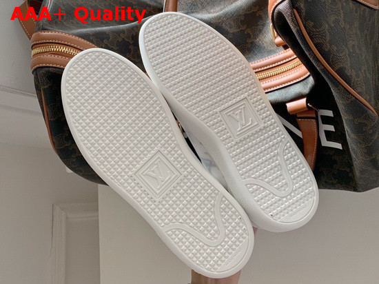 Louis Vuitton Frontrow Sneaker Bleu Technical Fabric and Calf Leather 1A8NY1 Replica