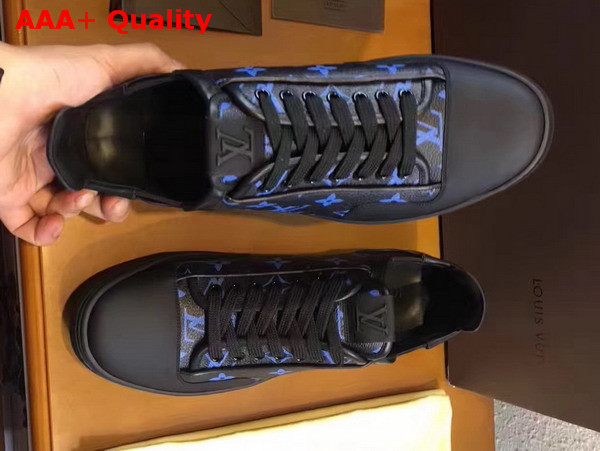 Louis Vuitton Frontrow Sneaker Blue Monogram Canvas Replica