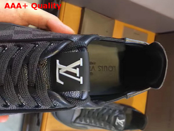 Louis Vuitton Frontrow Sneaker Damier Graphite Canvas Replica