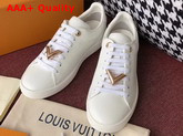 Louis Vuitton Frontrow Trainer in White Calf Leather 1A29XR Replica