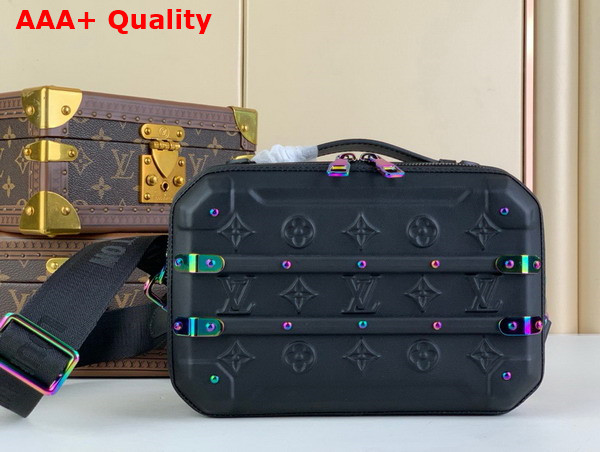 Louis Vuitton Future Trunk in Black Calf Leather M21935 Replica