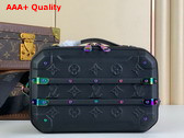 Louis Vuitton Future Trunk in Black Calf Leather M21935 Replica