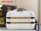 Louis Vuitton Future Trunk in White Calf Leather M21950 Replica