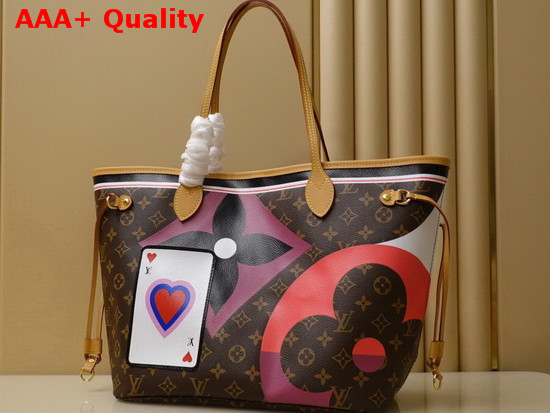 Louis Vuitton Game On Neverfull MM Tote Bag in Game On Monogram Canvas M57452 Replica