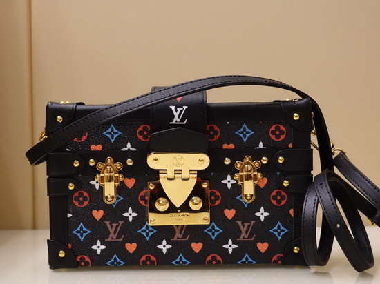 Louis Vuitton Game On Petite Malle in Black Transformed Game On Monogram Canvas M57454 Replica