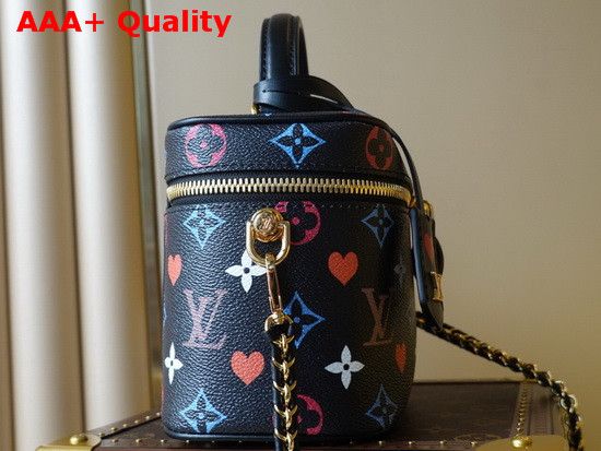 Louis Vuitton Game On Vanity PM Black Transformed Game On Monogram Canvas M57482 Replica