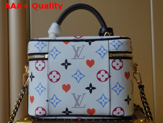 Louis Vuitton Game On Vanity PM White Transformed Game On Monogram Canvas M57458 Replica