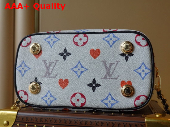 Louis Vuitton Game On Vanity PM White Transformed Game On Monogram Canvas M57458 Replica