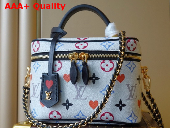 Louis Vuitton Game On Vanity PM White Transformed Game On Monogram Canvas M57458 Replica
