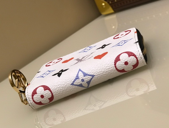 Louis Vuitton Game On Zippy Coin Purse White Transformed Game On Canvas Replica