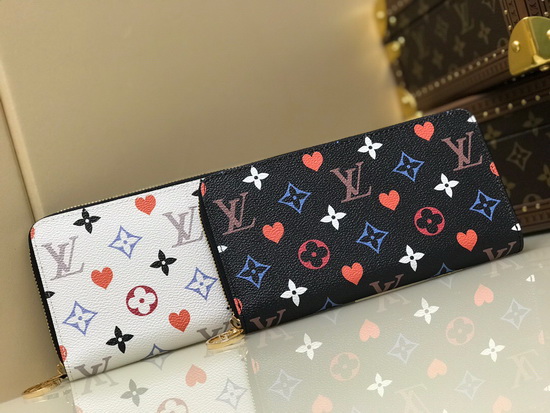 Louis Vuitton Game On Zippy Wallet White Transformed Game On Canvas M57491 Replica
