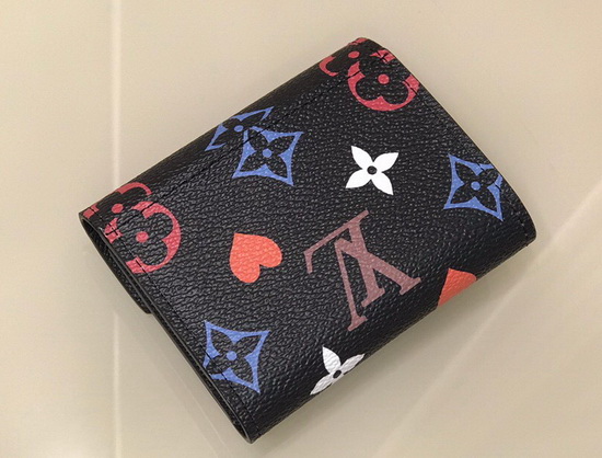 Louis Vuitton Game On Zoe Wallet Black Transformed Game On Canvas Replica