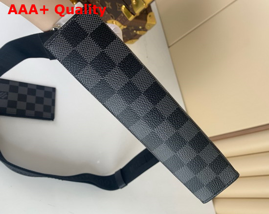 Louis Vuitton Gaston Wearable Wallet Damier Graphite Canvas N64608 Replica