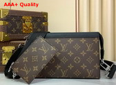Louis Vuitton Gaston Wearable Wallet in Monogram Macassar Coated Canvas M14036 Replica