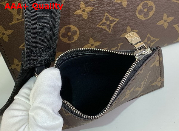 Louis Vuitton Gaston Wearable Wallet in Monogram Macassar Coated Canvas M14036 Replica
