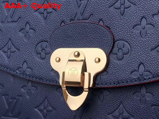 Louis Vuitton Georges MM Marine Rouge Monogram Empreinte Leather M53945 Replica