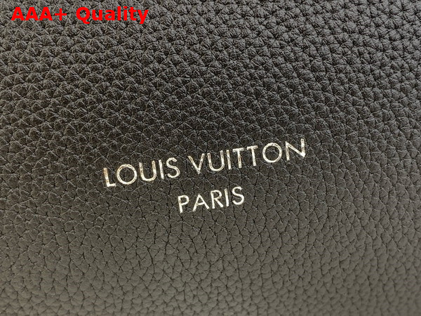 Louis Vuitton Georges Tote MM Black Cuir Millesime Calfskin Leather M23153 Replica