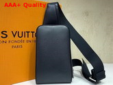 Louis Vuitton Geronimos Bumbag Navy Blue Epi Leather M43502 Replica