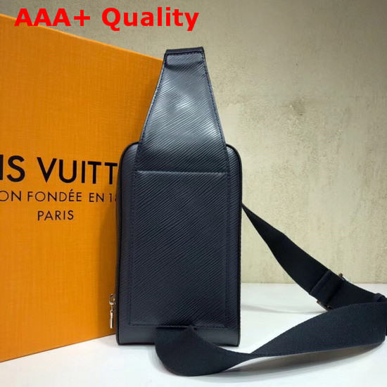 Louis Vuitton Geronimos Bumbag Navy Blue Epi Leather M43502 Replica