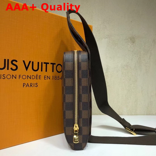 Louis Vuitton Geronimos Shoulder Bag Damier Ebene Canvas N51994 Replica