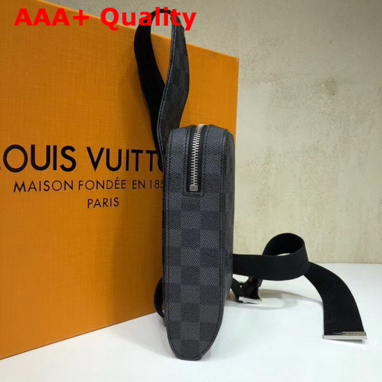 Louis Vuitton Geronimos Shoulder Bag Damier Graphite Canvas N51994 Replica