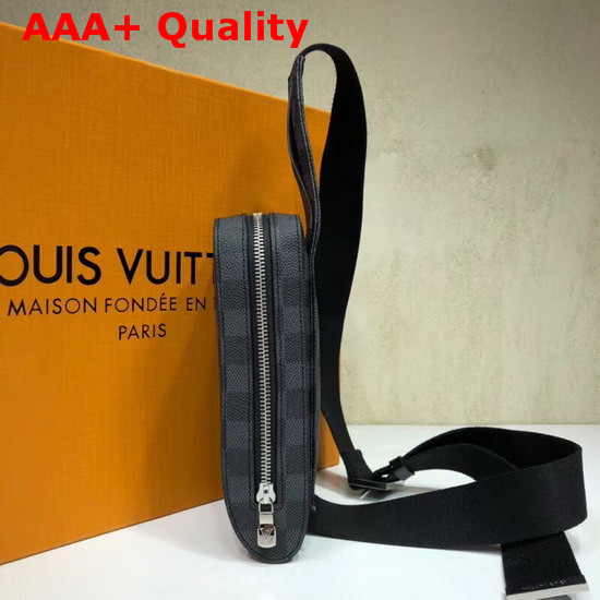 Louis Vuitton Geronimos Shoulder Bag Damier Graphite Canvas N51994 Replica