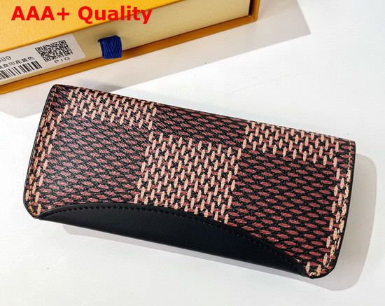 Louis Vuitton Glasses Case with a Playful Bear Print and the LV Made Signature GI0497 Replica