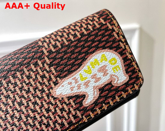 Louis Vuitton Glasses Case with a Playful Bear Print and the LV Made Signature GI0497 Replica