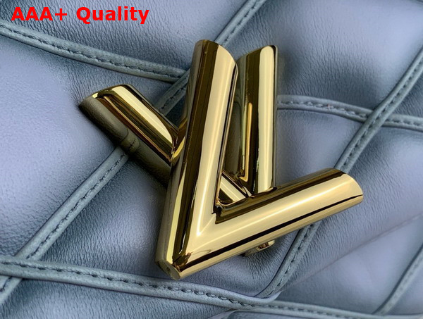 Louis Vuitton Go 14 MM Handbag in Ecume Gray Quilted Lambskin M24186 Replica