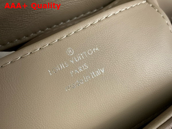 Louis Vuitton Go 14 MM Handbag in Taupe Quilted Lambskin Malletage Pattern M23045 Replica