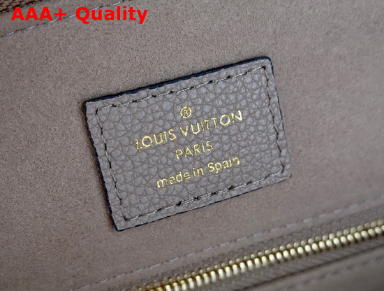 Louis Vuitton Grand Palais Tote Bag Turtledove Monogram Empreinte Leather M45833 Replica