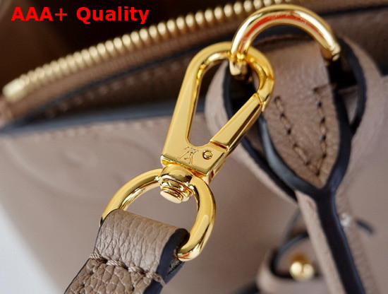 Louis Vuitton Grand Palais Tote Bag Turtledove Monogram Empreinte Leather M45833 Replica