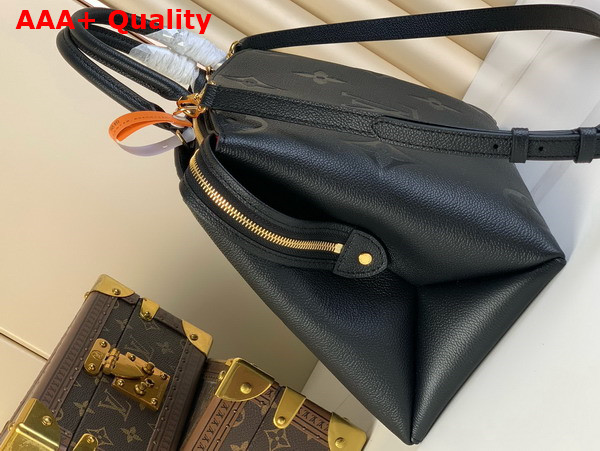Louis Vuitton Grand Palais Tote Bag in Black Monogram Empreinte Leather M45811 Replica