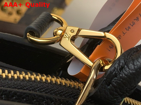 Louis Vuitton Grand Palais Tote Bag in Black Monogram Empreinte Leather M45811 Replica