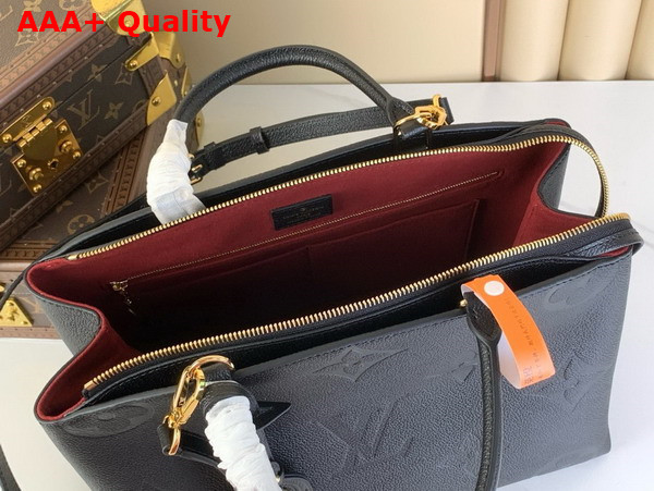 Louis Vuitton Grand Palais Tote Bag in Black Monogram Empreinte Leather M45811 Replica