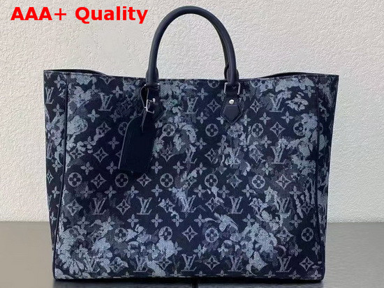 Louis Vuitton Grand Sac Monogram Tapestry Coated Canvas M57294 Replica