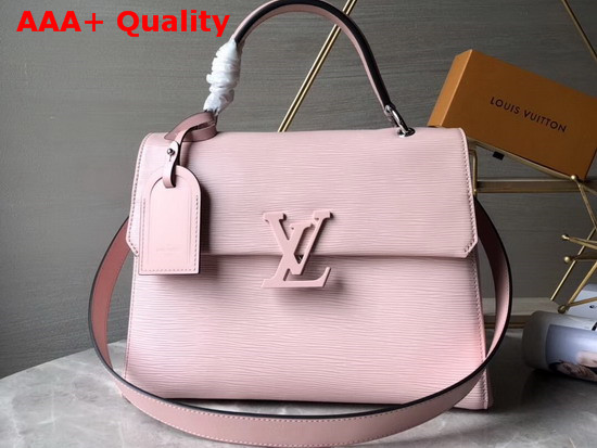 Louis Vuitton Grenelle MM Rose Ballerine Epi Grained Cowhide Leather Replica