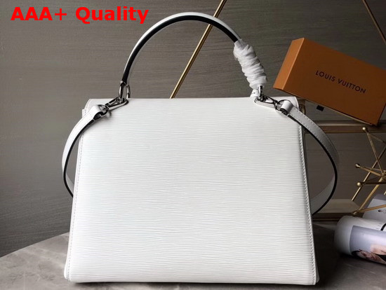 Louis Vuitton Grenelle MM White Epi Grained Cowhide Leather M53690 Replica