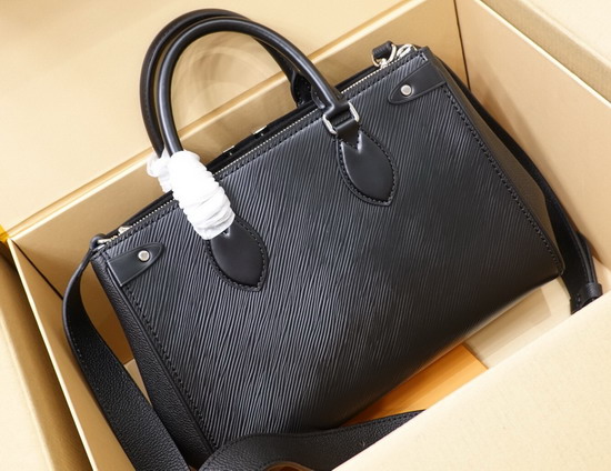 Louis Vuitton Grenelle Tote PM Bag in Black Epi Grained Cowhide Leather M57680 Replica